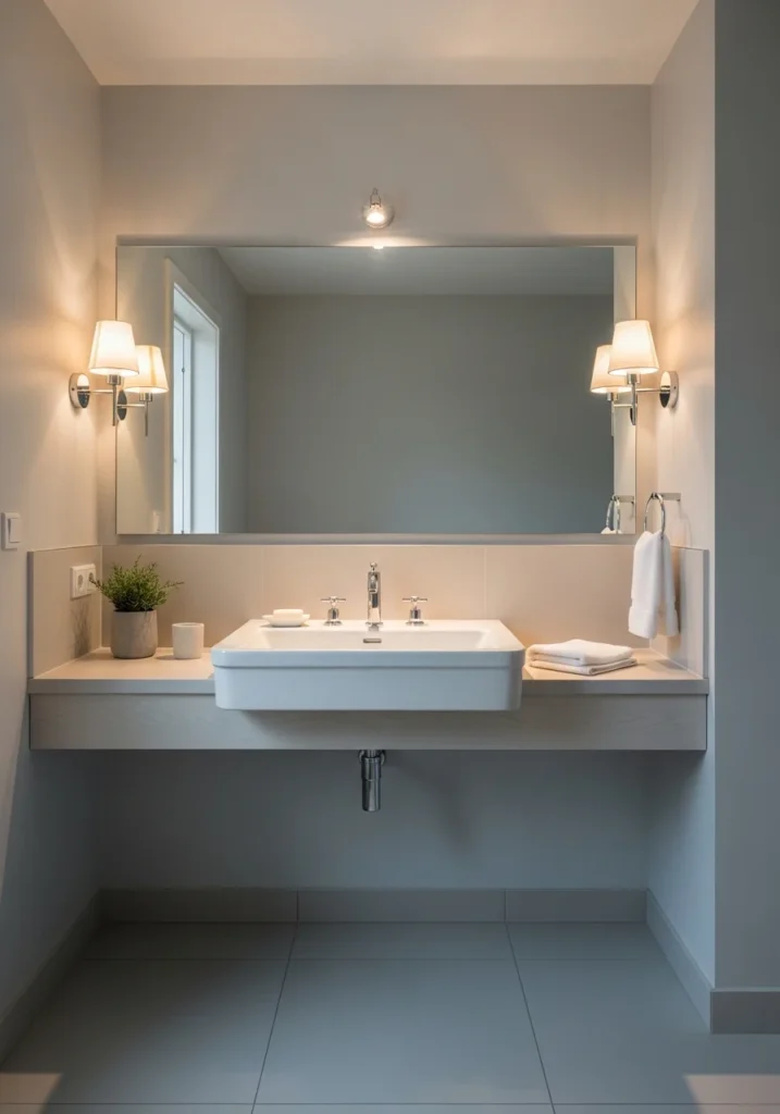 ceramic bathroom sink classic white durable design idea