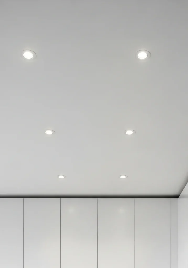 recessed lighting kitchen ceiling for clean modern and well lit space