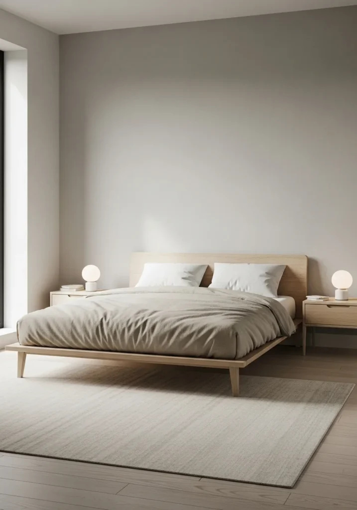 modern minimalist bedroom set clean furniture ideas simple bedroom design