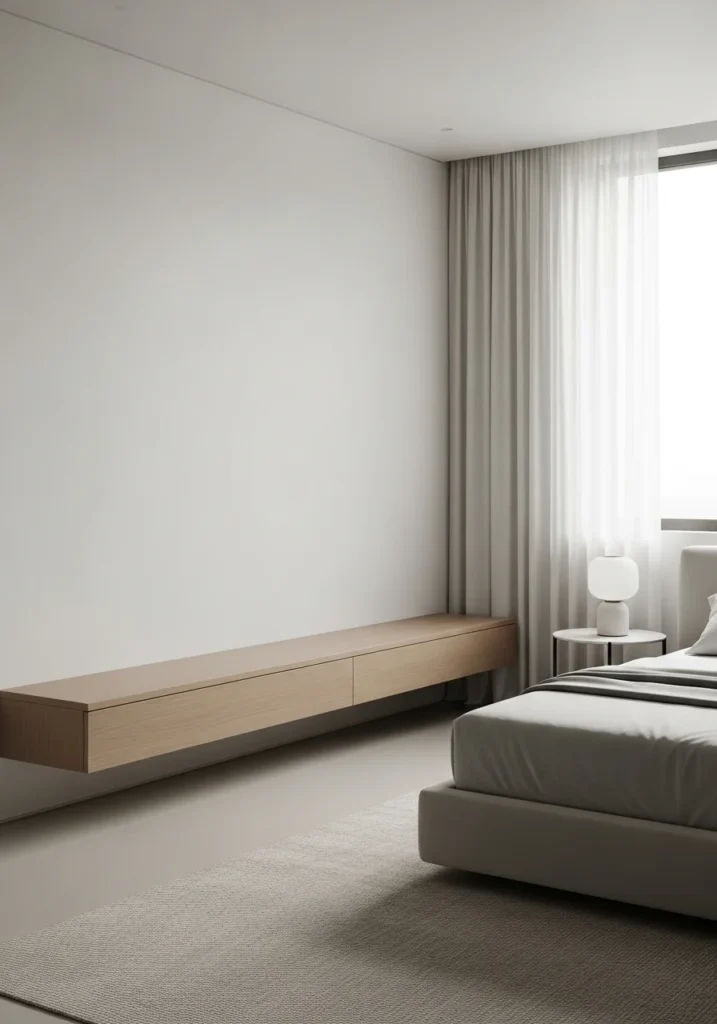 floating bench bedroom modern bedroom bench ideas minimalist design