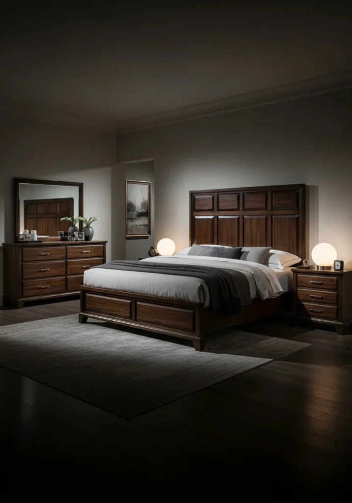 dark wood bedroom set rich bedroom furniture ideas luxury interior