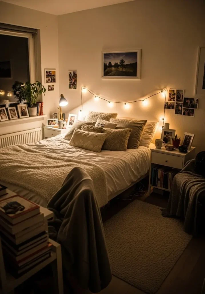 white furniture bedroom personal decor cozy lived in bedroom ideas