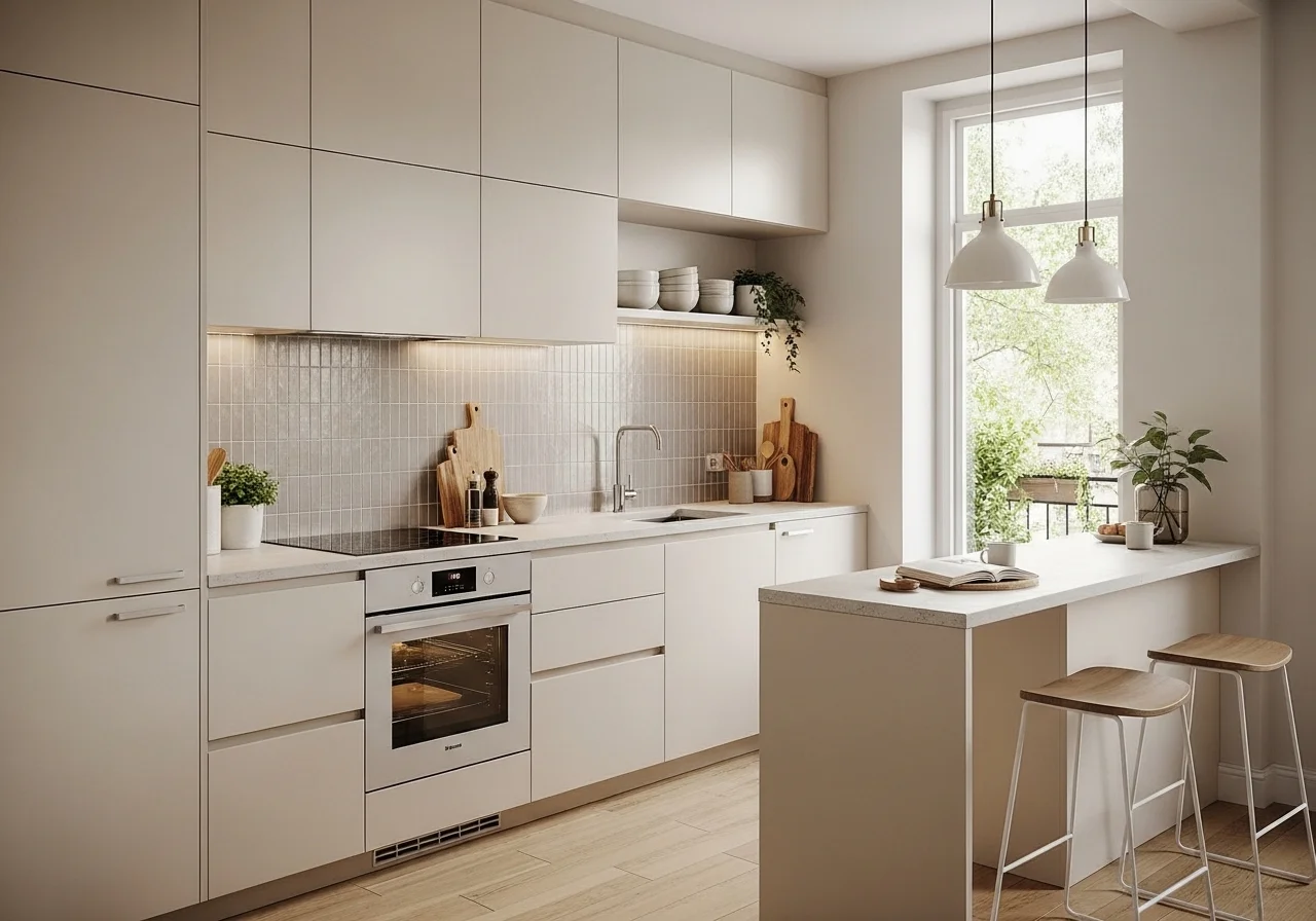 Beautiful kitchen for small space look