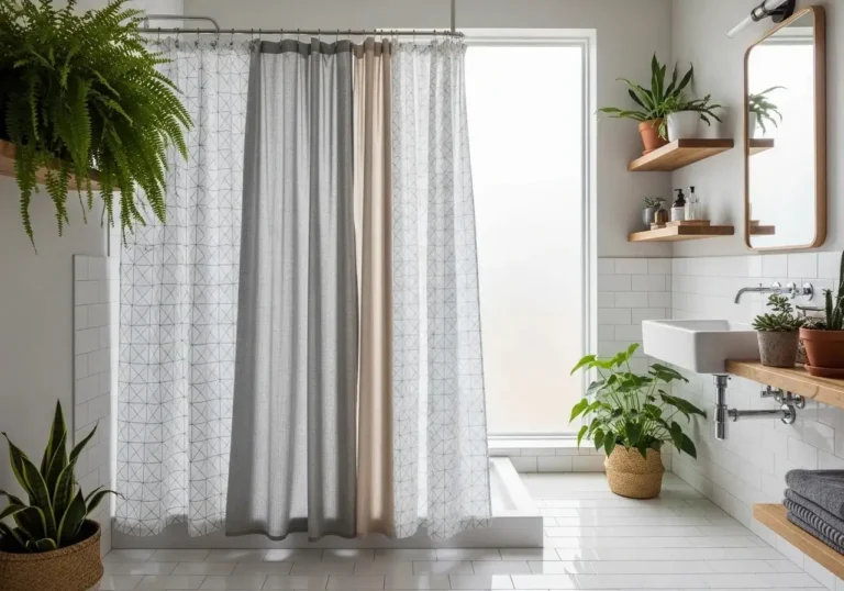 bathroom curtain ideas stylish modern bathroom curtains inspiration