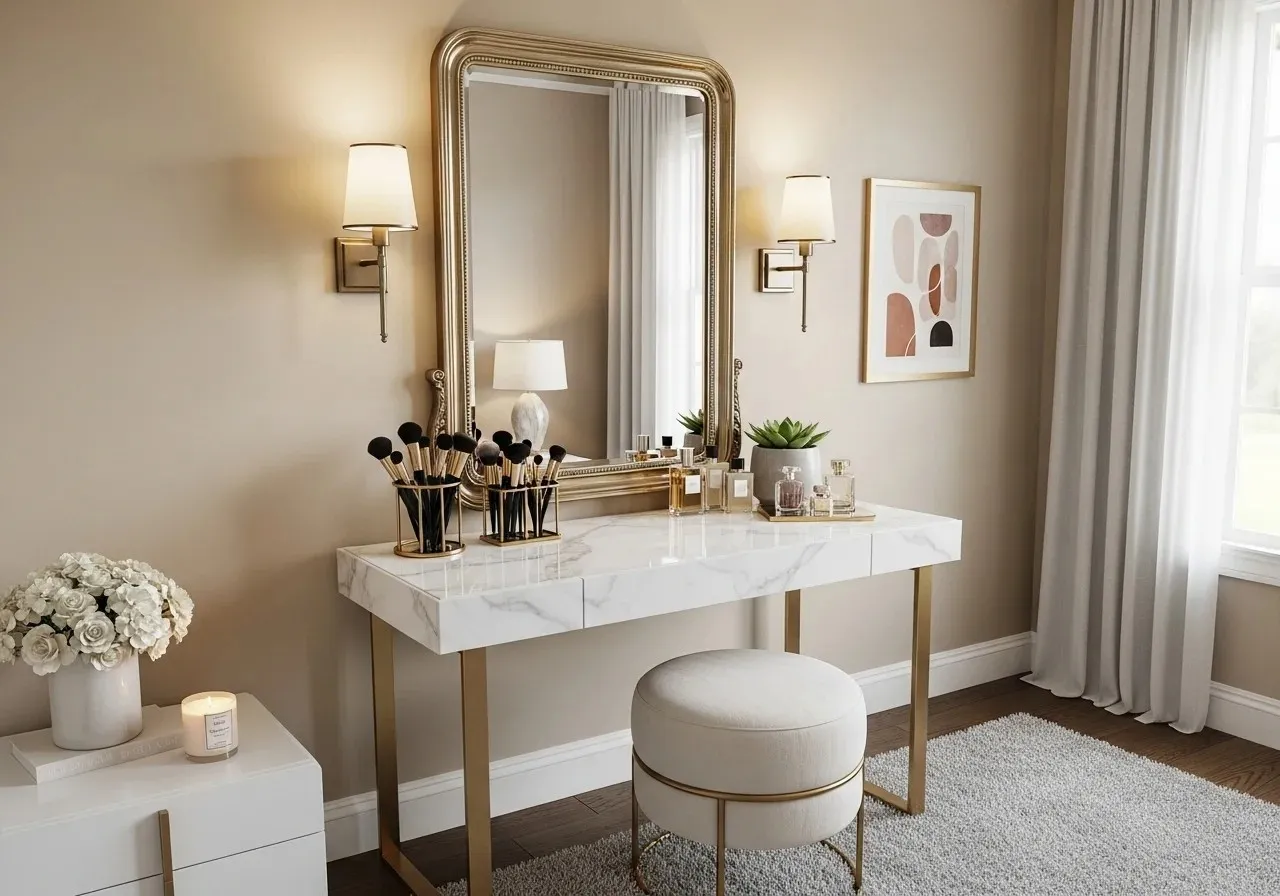 Vanity Ideas Bedroom look