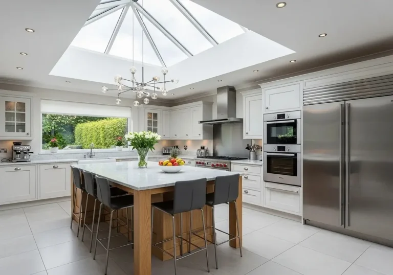 Beautiful kitchen with kitchen ceiling look