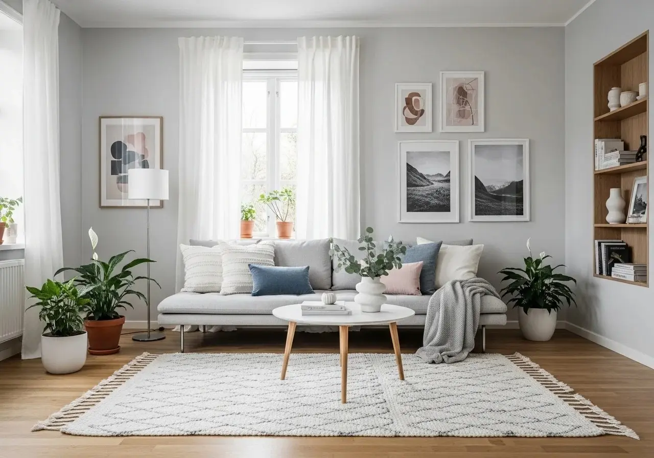 scandinavian living room look