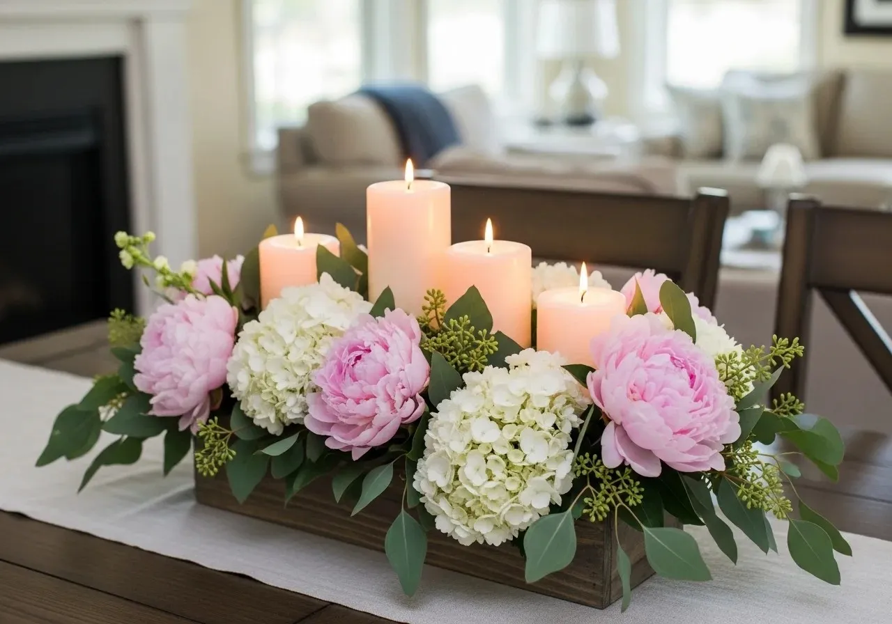 Beautiful table centerpieces for home look